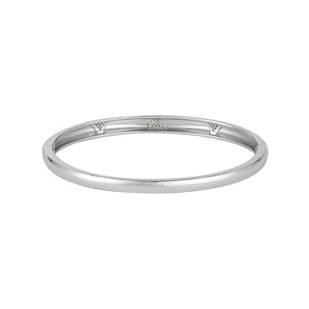 Adjustable Silver Plated kada for women