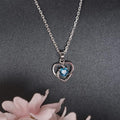 925 Sterling Silver Heart Pendant Necklace