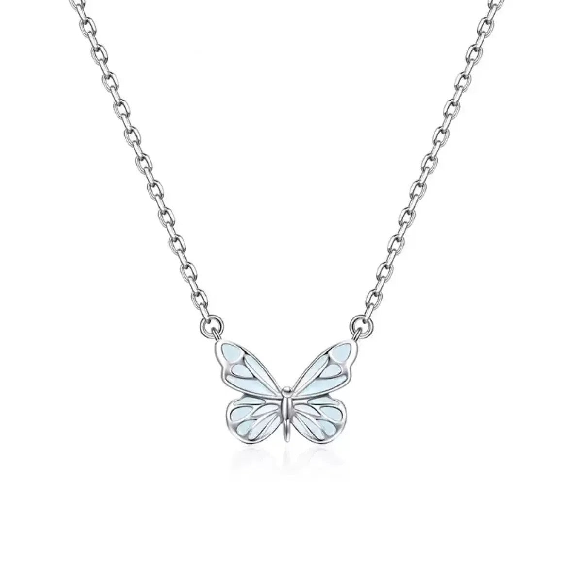 🦋 Glow Butterfly Pendant Necklace/ bracelate