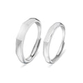 Light Sculpted “I Love You” Ring For Couples – Set Of 2